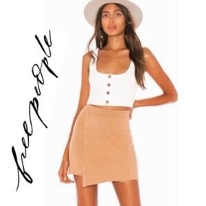 Free People Mod Wrap Ribbed Skirt Size Small